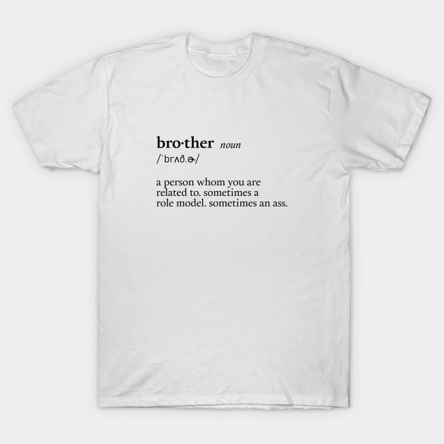 brother T-Shirt by Saschken